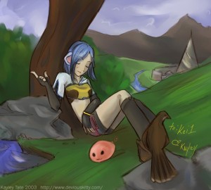 Kei1s_Hunter_art_trade_thingy 